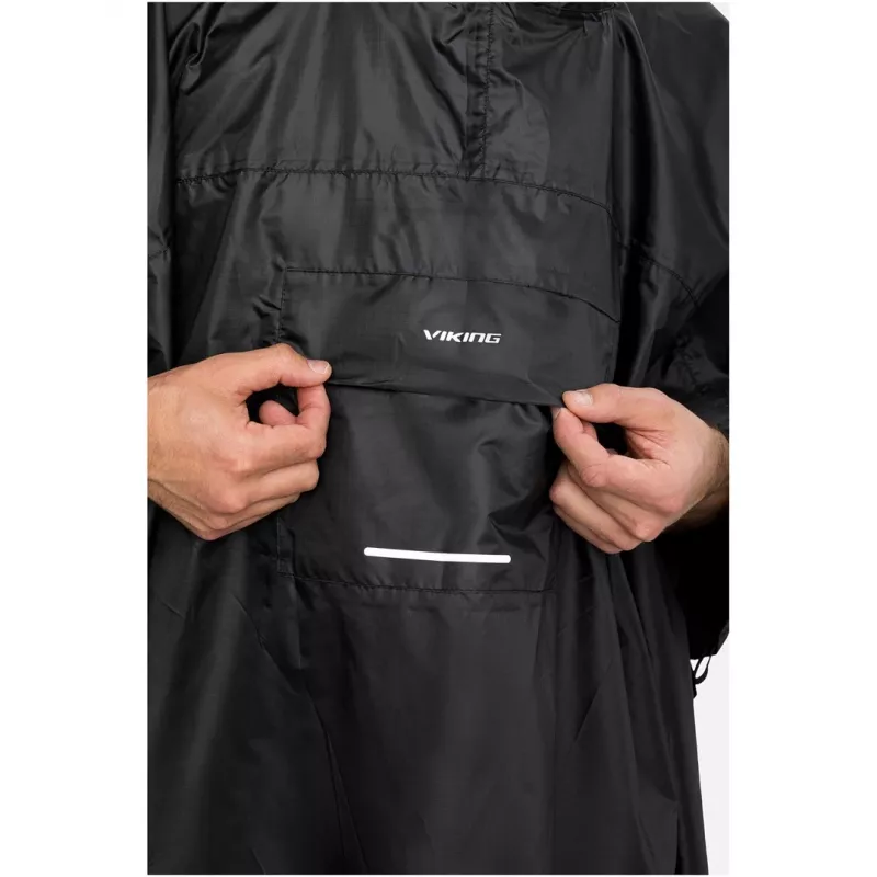 Peleryna przeciwdeszczowa dla dorosłych VIKING Vesper Backpack Czarny UNI