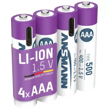 Ansmann 1311-0028 bateria domowa Akumulator AAA Litowo-Jonowy (Li-Ion)