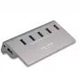 DeLOCK USB Hub 10 Gbps 4 porty Type-A 1 port szybkiego ładowania