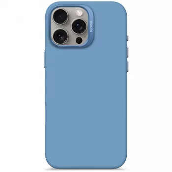 Decoded Silicone Case Cover Apple iPhone 16 Pro Max 17.5 cm niebieski