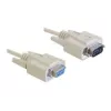 Kabel szeregowy DeLOCK Sub-D9 2m Szary 84064