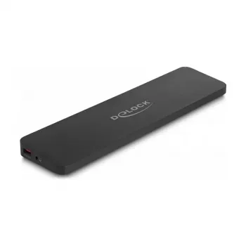 Stacja dokująca DeLOCK USB Type-C Triple Display 4K USB 5 Gb/s LAN SD Audio PD 80 W