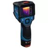 Kamera termowizyjna akumulatorowa GTC 12V-450-13 Professional, detektor termiczny Niebieski/czarny, bez akumulatora i ładowarki, w torbie narzędziowej