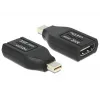 Adapter wideo/audio DeLOCK - HDMI - HDMI, 19-pin (W) - Mini DisplayPort (M) - (DisplayPort 1.1) - Czarny (65552)