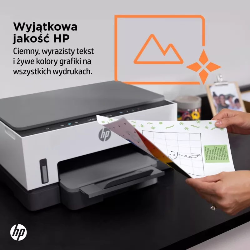 Drukarka wielofunkcyjna HP Smart Tank 720 — termiczny atramentowy, kolor, A4, Wi‑Fi, dupleks, 4800x1200 dpi