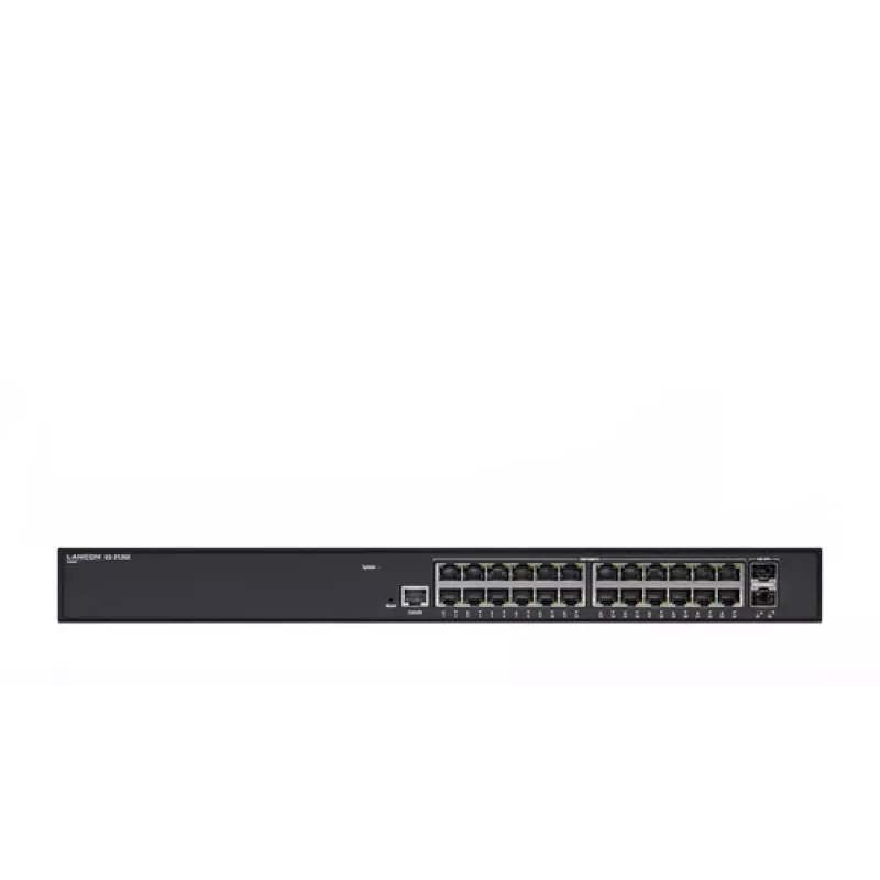 Lancom Systems GS-3126X Zarządzany przełącznik L3 Gigabit Ethernet (10/100/1000) 1U Czarny (61847)