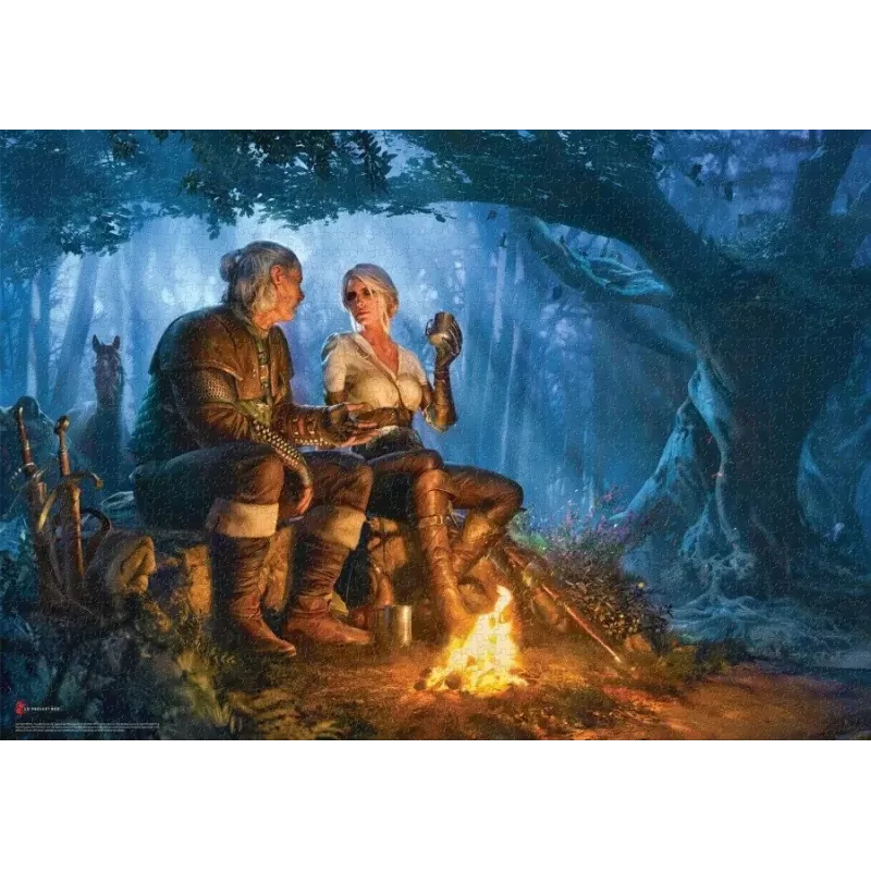 Good Loot Gaming Puzzle: Wiedźmin Podróż Ciri, 1000 elementów