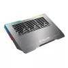 Chłodziarka do laptopa Tellur TLL491321 dla laptopów 17,3 cala, 3 wentylatory, podświetlenie LED RGB