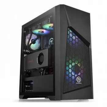 Obudowa PC Thermaltake Commander G32 TG ARGB Midi Tower Czarna