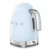 Czajnik elektryczny SMEG w stylu lat 50. KLF04PBEU, pastelowy niebieski