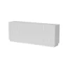 Komoda Cama LIVERTI 200x42x78 cm biała, płyta wiórowa 16 mm, drzwi 16 mm