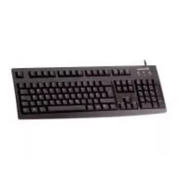 CHERRY Comfort USB, czarna, klawiatura FR