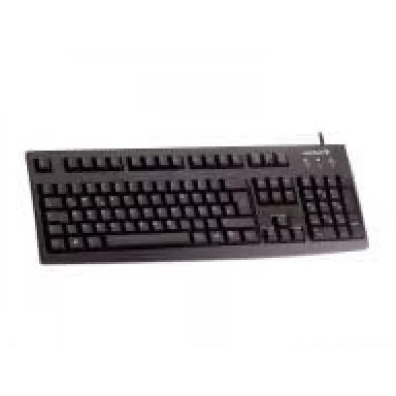 CHERRY Comfort USB, czarna, klawiatura FR