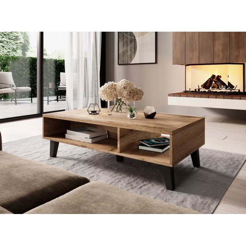 Cama Stolik kawowy NORD 110cm dąb wotan/antracyt