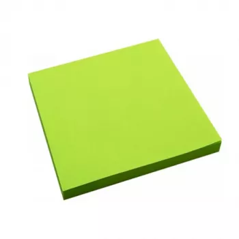Karteczki samoprzylepne Forpus, Neon, 75x75mm, Zielony (1x80)
