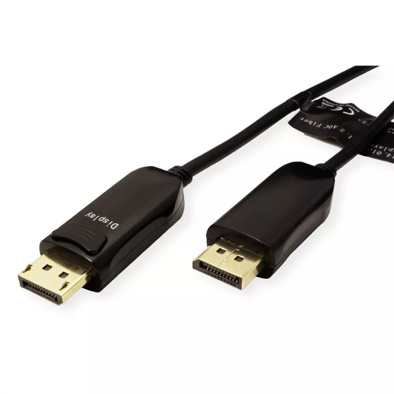 Kabel ROLINE DisplayPort v1.4 AOC 8K60 ST/ST 20m – Kabel – cyfrowy/wyświetlacz/wideo – 20 m (14.01.3493)