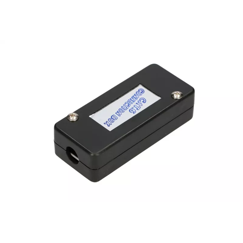 Extralink CAT6 UTP Junction Box, Barrel Connector, Czarny