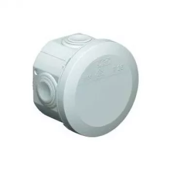 OBO Bettermann 2007029 Puszka rozgałęźna T25 80x51 mm jasnoszara jasnoszara (RAL 7035) IP65 (2007029)