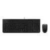 CHERRY DC 2000 klawiatura z myszą w zestawie biurowa USB QWERTZ niemiecka czarna