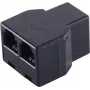 Łącznik przewodowy ShiverPeaks BS71225 3xRJ-11 Czarny