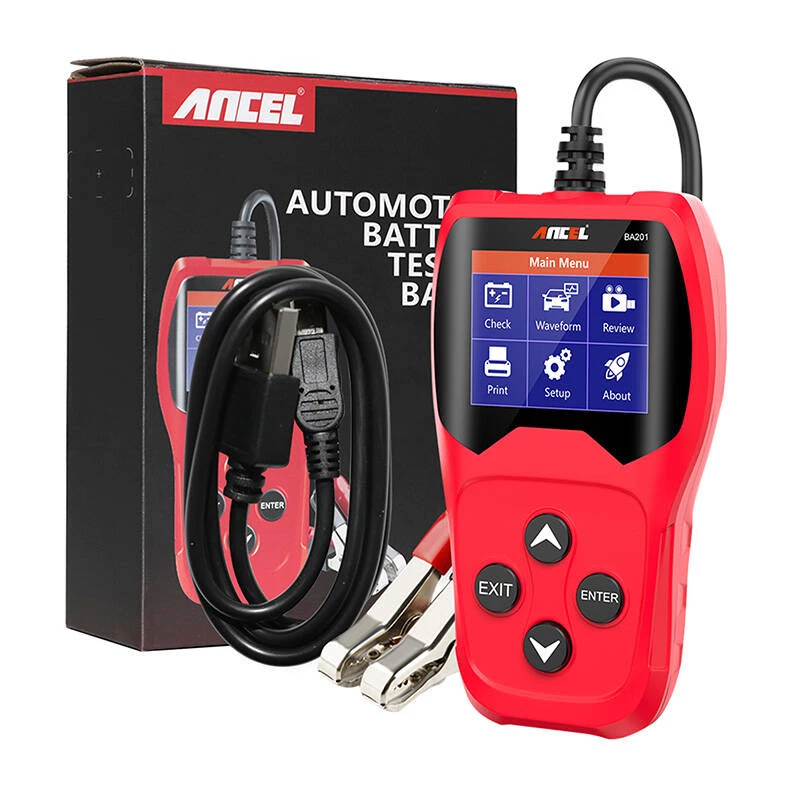 Tester akumulatora Ancel BA201 8-16V DC