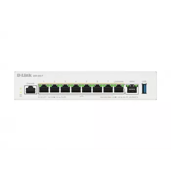 D-Link DBR-600-P/B Biznesowy Router PoE, Ethernet WAN, 2.5 Gigabit Ethernet, Biały