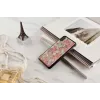 Ochronne etui na smartfona iKins do iPhone XS Max — wzór rombu, czarne