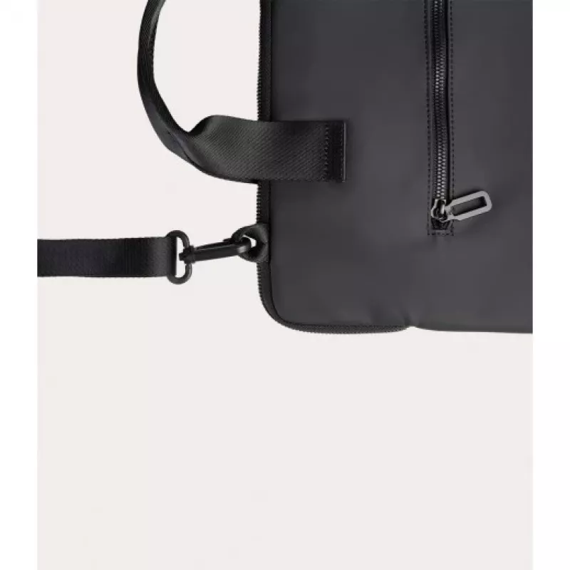 TUCANO GOMMO Slim Laptoptasche für Notebook 15.6 Zoll MacBook Pro 16 schwarz - Die Gommo-Taschen- und Accessoires-Linie besteht aus einem Material - w