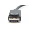 DIGITUS Adapter, DisplayPort Stecker - HDMI A Kupplung DisplayPort Standard 1.1a, UL20276 zertifiziert, AWG28 (DB-340400-001-S)