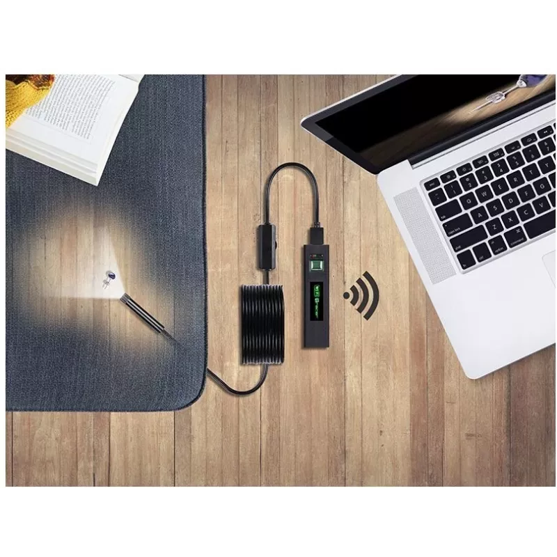Endoskop Tracer HardWire 1600 x 1200 Fortradet Tradlos