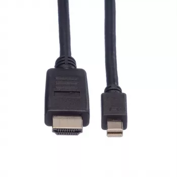 Kabel wideo ROLINE - Mini DisplayPort (M) do HDMI (M)