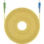Goobay 59658 Kabel światłowodowy 1 m SC/APC SC/UPC FTTH OS2 Żółty (59658)