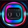 Głośnik przenośny MANTA SPK0601B100, 100 W, Bluetooth, karaoke, mikrofon bezprzewodowy, bateria, korektor, oświetlenie dyskotekowe