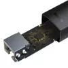 Baseus Lite Series adapter USB do RJ45, 100 Mb/s (czarny)