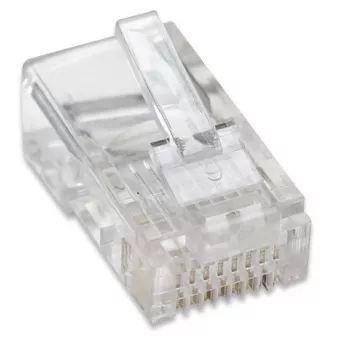 Intellinet 502375 złącze przewodu RJ-45 Przezroczysty