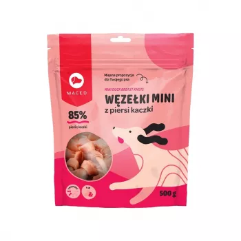 MACED Mini kostki z piersi kaczki - przysmak dla psa - 500 g