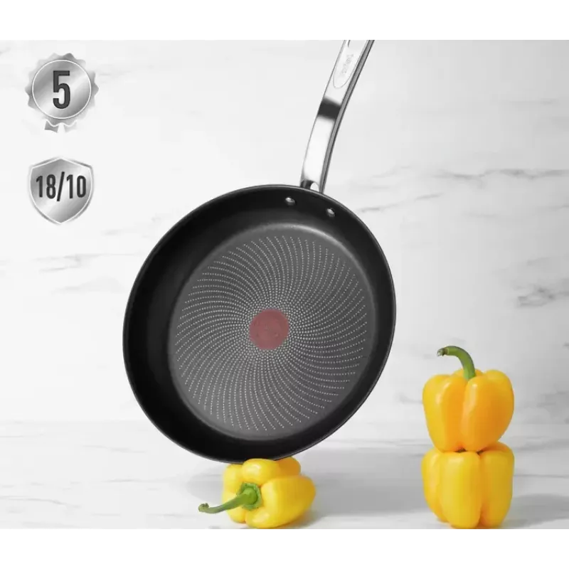 Patelnia Tefal Intuition B8170444 patelnia uniwersalna Okrągła