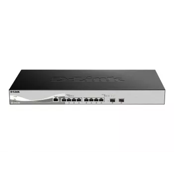 D-Link DXS-1210-10TS Zarządzany L2/L3 10G Ethernet (100/1000/10000) 1U Czarny, Srebrny