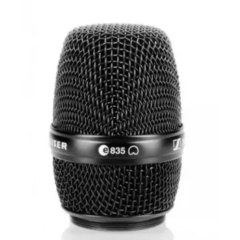Kapsuła mikrofonowa Sennheiser MMD 835-1 BK, dynamiczna kardioidalna kapsuła do zastosowań wokalnych i instrumentalnych