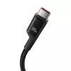 Baseus Fish-Eye kabel do szybkiego ładowania USB C do USB C 1 m 100 W czarny