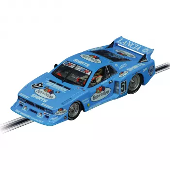 Carrera - Digital 132 Cars - Lancia Beta Montecarlo Turbo Fruit of the Loom, nr 51
