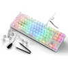 Crystal Shark, Gaming Keyboard White, DE-Layout, KTT