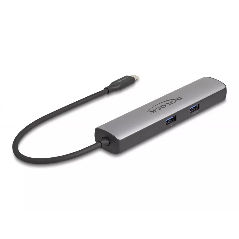 DeLOCK Stacja dokująca USB Type-C 8K HDMI USB 10 Gb/s LAN 2,5 Gb/s PD 100 W