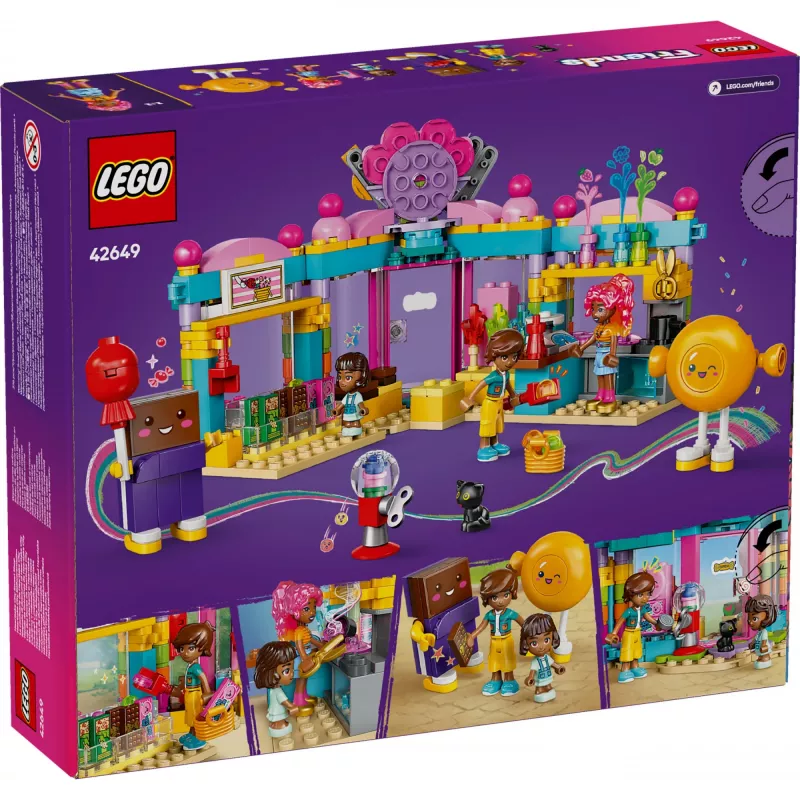 LEGO FRIENDS 42649 Sklep ze słodyczami w Heartlake City