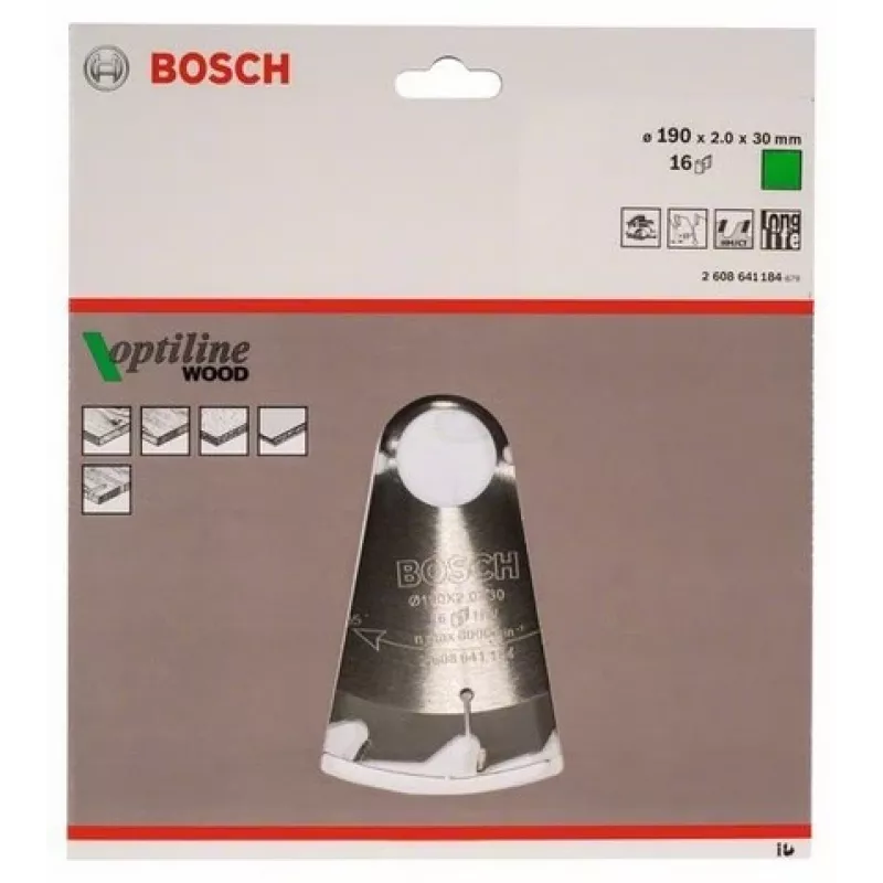 Bosch 2 608 641 184 piła tarczowa 19 cm 1 szt.