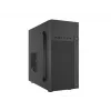 Obudowa PC NATEC Helix Mini Tower Czarna — microATX/Mini-ITX, 3x3.5 cala + 5x2.5 cala, karta graficzna 33 cm, porty USB-C/USB-A