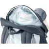 Kompaktowy plecak codzienny DEUTER Kikki — Poliester 8 L, 350×200×170 mm, 310 g, Czarny/Biały