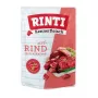 Mokra karma dla psa RINTI Kennerfleisch Beef 400 g — jednobiałkowa wołowina, karma pełnoporcjowa dla dorosłych psów, 400 g