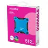 Zewnętrzny SSD ADATA SD620 512 GB, USB 3.2 Gen 2 Micro-USB B, niebieski, silikonowa obudowa, odporny na wstrząsy