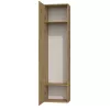 Top e Shop DUO SZAFKA ARTISAN – rama dębowa, 2 półki, 1 drzwi, 500×350×1800 mm